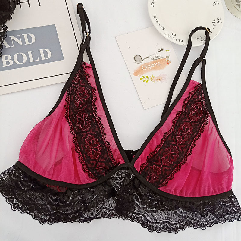 See-through enlarged bra